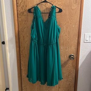 NWT Torrid Emerald Green Dress